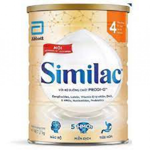 Sữa Similac IQ HMO 4 cho trẻ 2-6 tuổi, lon 1.7kg